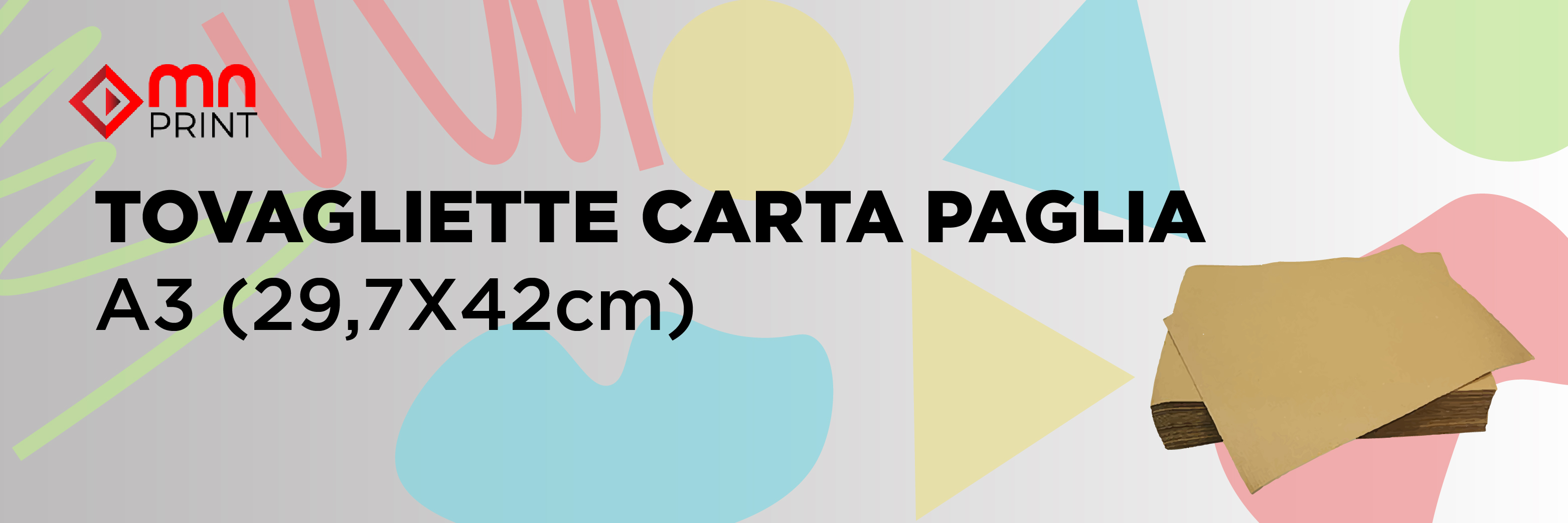 Tovagliette carta paglia A3 Tovagliette carta paglia A3